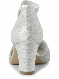 Tamaris Pumps*Damen Pumps silber uni