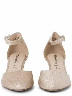 Tamaris Pumps*Damen Pumps gold uni