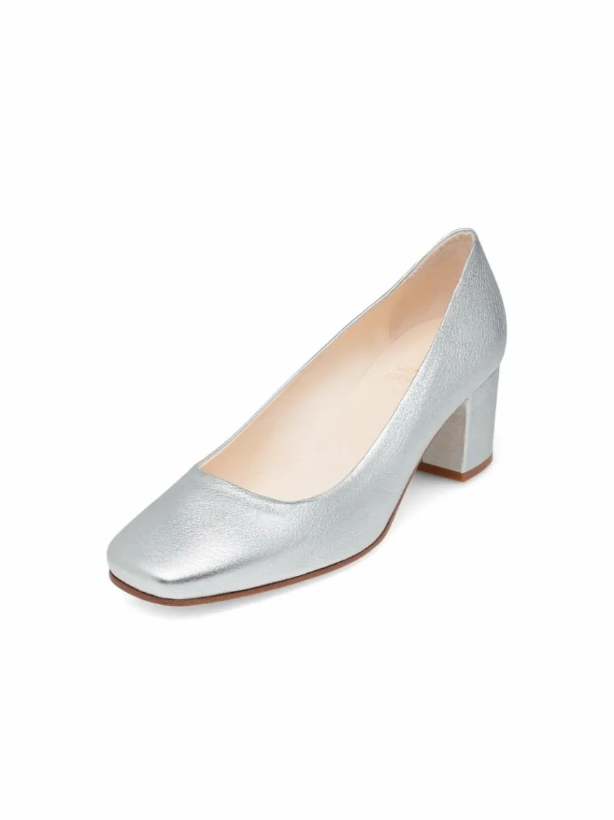 Henry Stevens Pumps*Damen Pumps – Audrey P50 silber uni