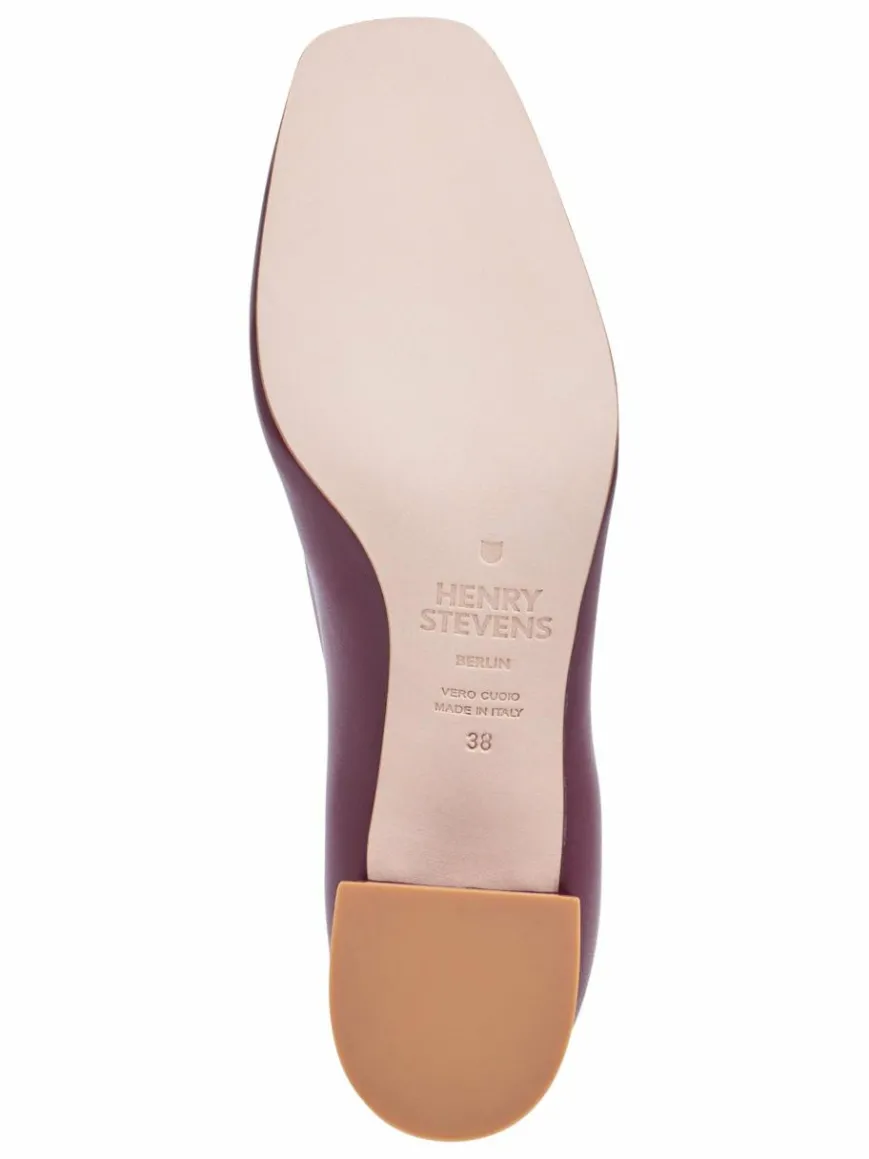 Henry Stevens Pumps*Damen Pumps – Audrey P50 bordeaux uni