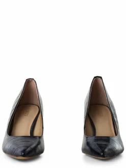 Lauren Ralph Lauren Pumps*Damen Pumps aus Leder marine uni