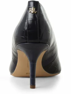 Lauren Ralph Lauren Pumps*Damen Pumps aus Leder marine uni