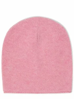 Marie Lund Mützen & Hüte*Damen Pure Cashmere Mütze pink meliert