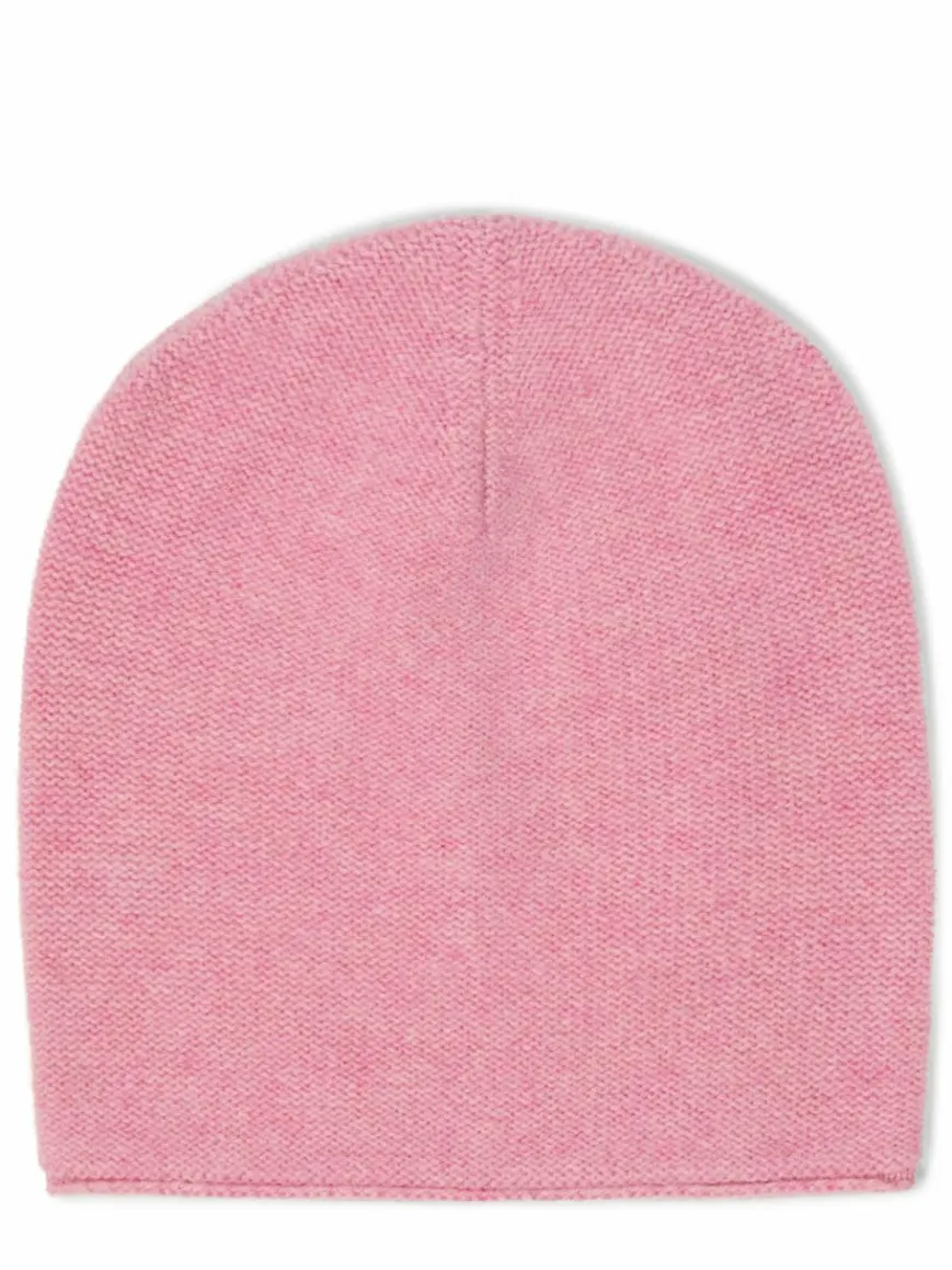 Marie Lund Mützen & Hüte*Damen Pure Cashmere Mütze pink meliert