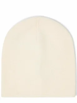 Marie Lund Mützen & Hüte*Damen Pure Cashmere Mütze ecru uni