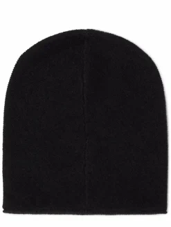 Marie Lund Mützen & Hüte*Damen Pure Cashmere Mütze schwarz uni