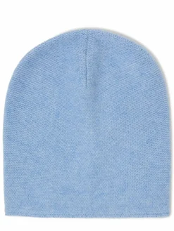Marie Lund Mützen & Hüte*Damen Pure Cashmere Mütze hellblau meliert