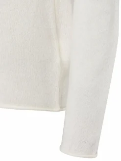 Marie Lund Pullover & Strickjacken*Damen Pure Cashmere Pullover ecru uni