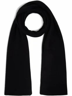 Marie Lund Schals & Tücher*Damen Pure Cashmere Schal schwarz uni