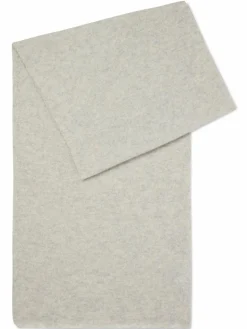 Marie Lund Schals & Tücher*Damen Pure Cashmere Schal hellgrau meliert