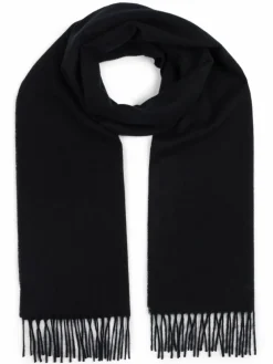 Marie Lund Schals & Tücher*Damen Pure Cashmere Schal schwarz uni