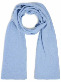 Marie Lund Schals & Tücher*Damen Pure Cashmere Schal hellblau meliert