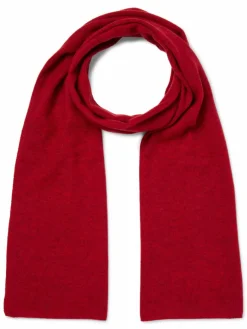 Marie Lund Schals & Tücher*Damen Pure Cashmere Schal rot meliert