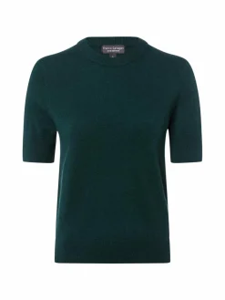 Franco Callegari Pullover & Strickjacken|Shirts & Tops*Damen Pure Cashmere Strickshirt tanne uni