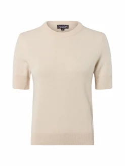 Franco Callegari Pullover & Strickjacken|Shirts & Tops*Damen Pure Cashmere Strickshirt beige meliert