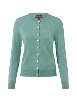Franco Callegari Pullover & Strickjacken*Damen Pure Cashmere Strickjacke mint meliert