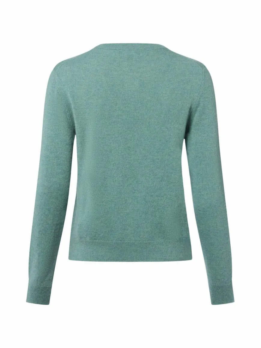 Franco Callegari Pullover & Strickjacken*Damen Pure Cashmere Strickjacke mint meliert
