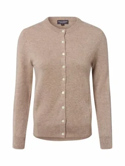 Franco Callegari Pullover & Strickjacken*Damen Pure Cashmere Strickjacke melange meliert