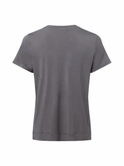 Marie Lund Shirts & Tops*Damen Pyjama-Shirt anthrazit uni