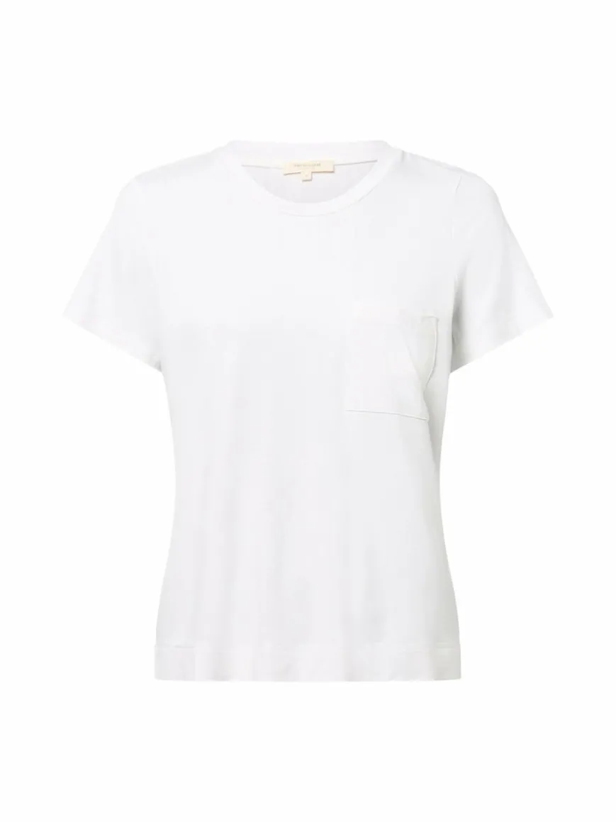 Marie Lund Shirts & Tops*Damen Pyjama-Shirt weiß uni