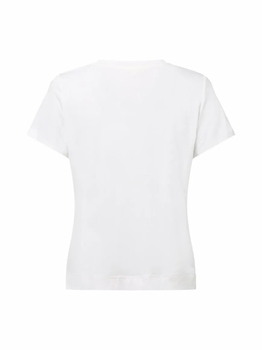 Marie Lund Shirts & Tops*Damen Pyjama-Shirt weiß uni