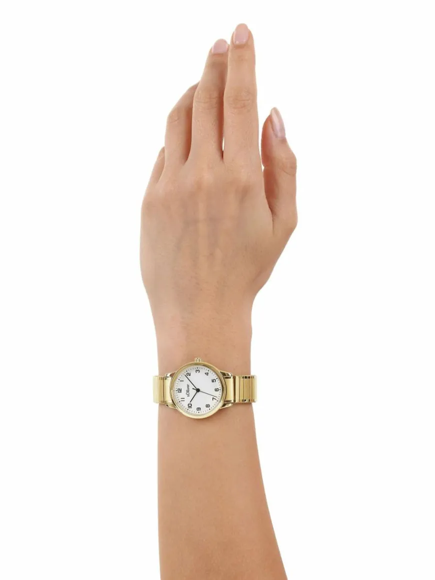 s.Oliver Uhren*Damen Quarzuhr silber uni