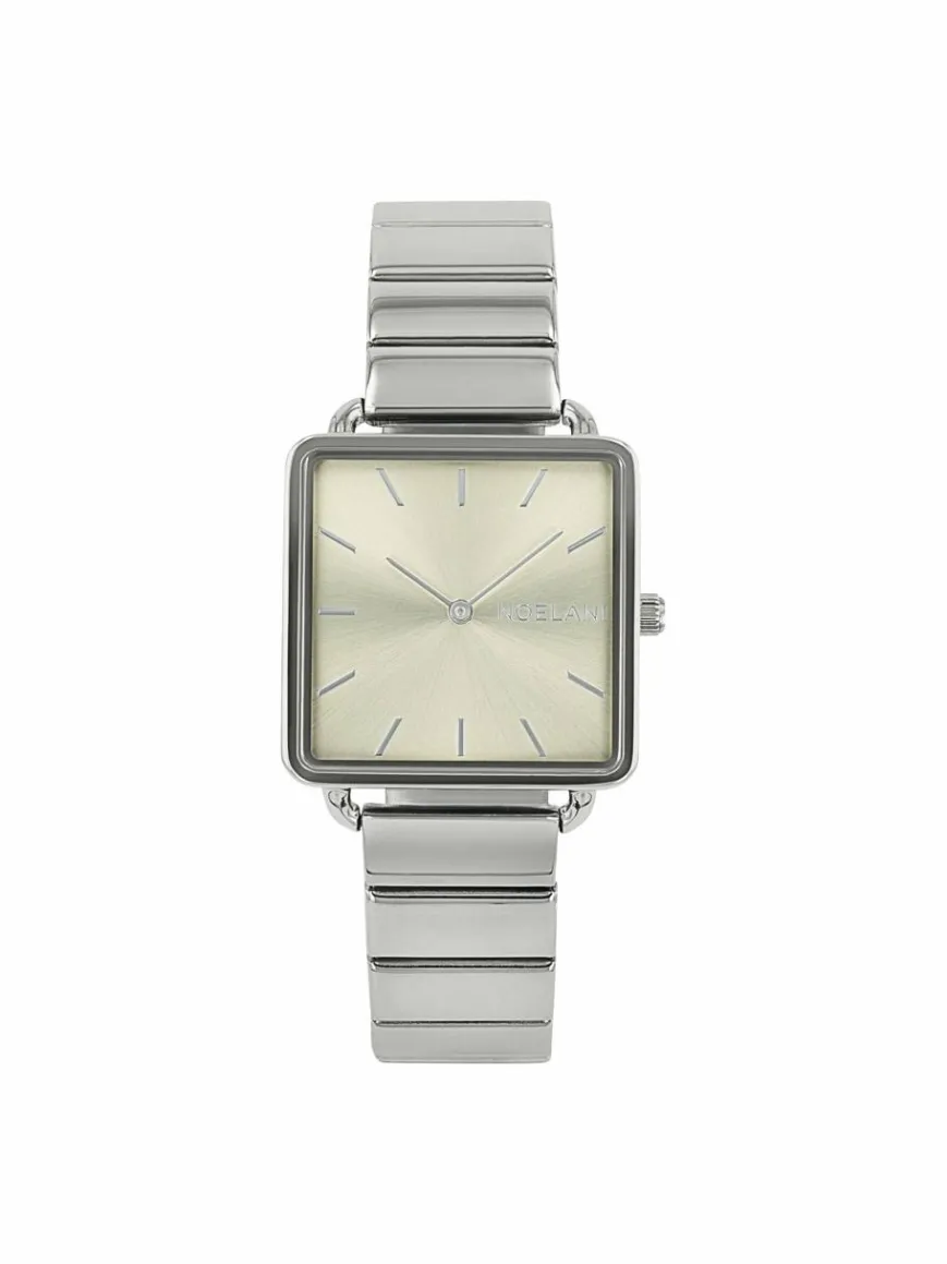 NOELANI Uhren*Damen Quarzuhr silber uni