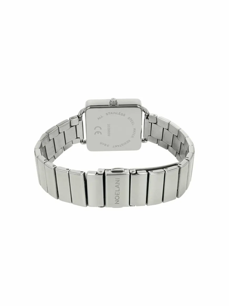 NOELANI Uhren*Damen Quarzuhr silber uni