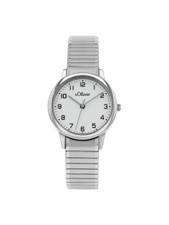 s.Oliver Uhren*Damen Quarzuhr silber uni