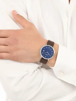 s.Oliver Uhren*Damen Quarzuhr braun uni