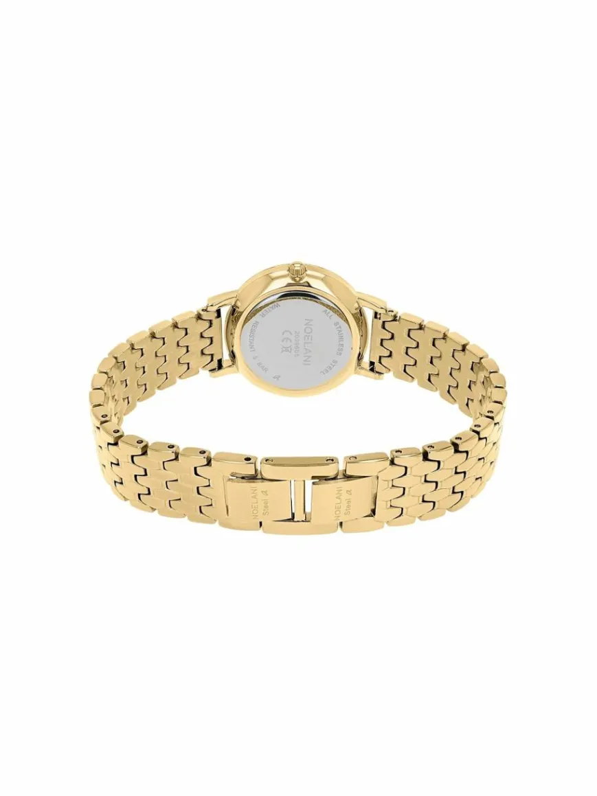 NOELANI Uhren*Damen Quarzuhr gold uni