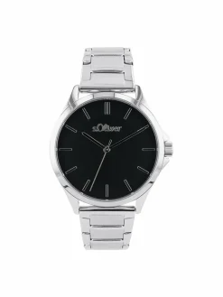 s.Oliver Uhren*Damen Quarzuhr silber uni