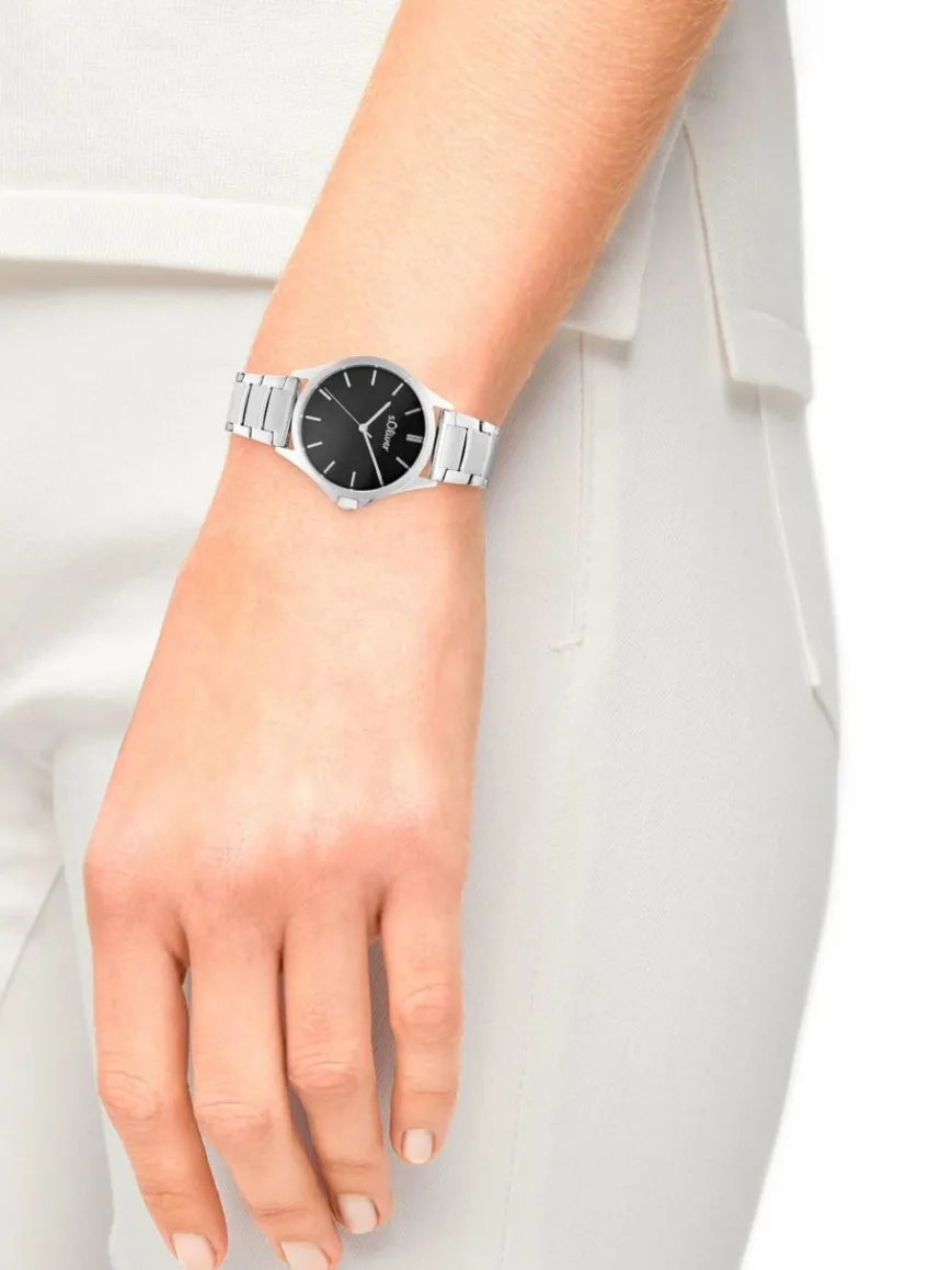 s.Oliver Uhren*Damen Quarzuhr silber uni