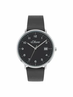 s.Oliver Uhren*Damen Quarzuhr grau uni