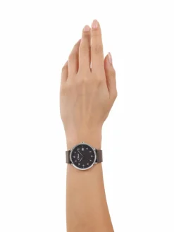 s.Oliver Uhren*Damen Quarzuhr grau uni