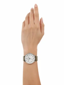 s.Oliver Uhren*Damen Quarzuhr khaki uni