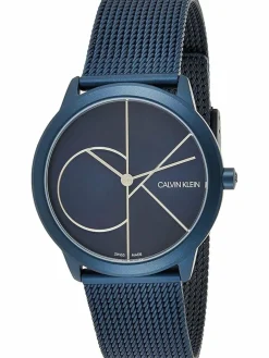 Calvin Klein Uhren*Damen Quarzuhr - K3M52T5N blau uni