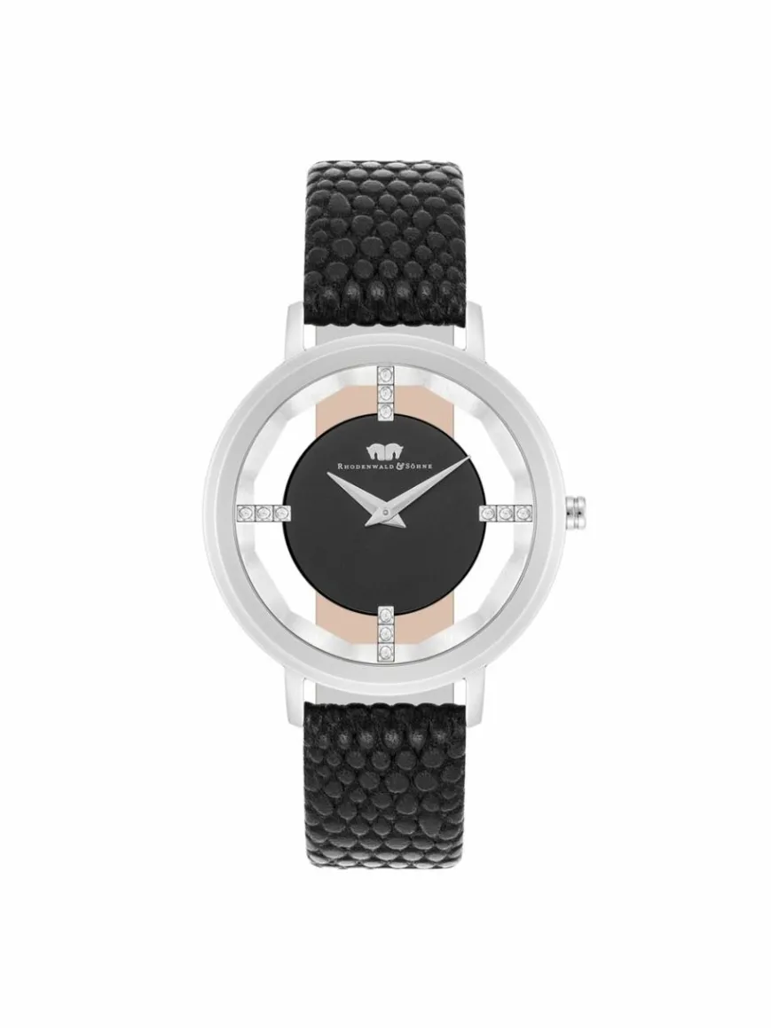 Rhodenwald & Söhne Uhren*Damen Quarzuhr - Lucrezia silber uni