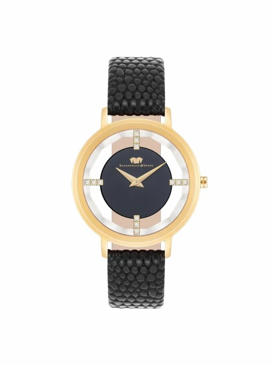 Rhodenwald & Söhne Uhren*Damen Quarzuhr - Lucrezia gold uni