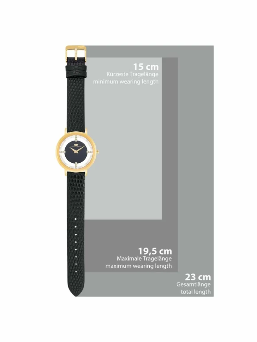 Rhodenwald & Söhne Uhren*Damen Quarzuhr - Lucrezia gold uni