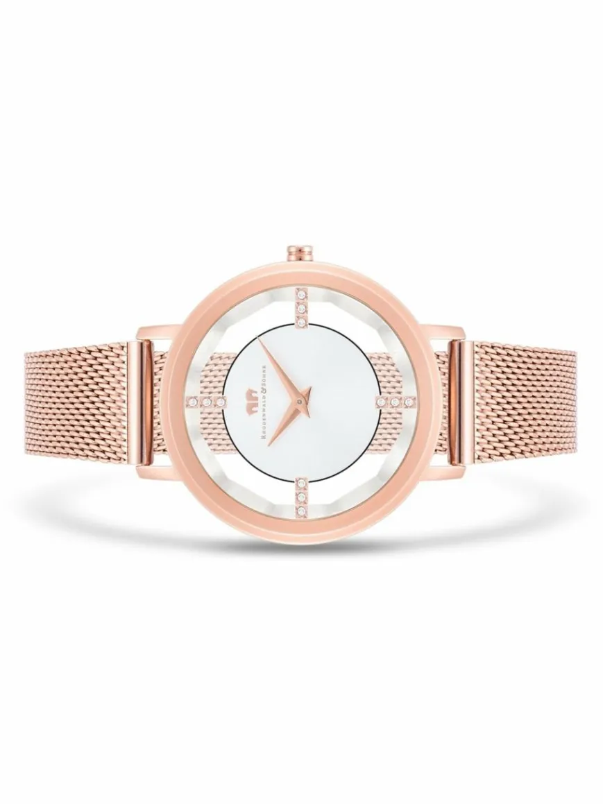 Rhodenwald & Söhne Uhren*Damen Quarzuhr - Lucrezia roségold uni