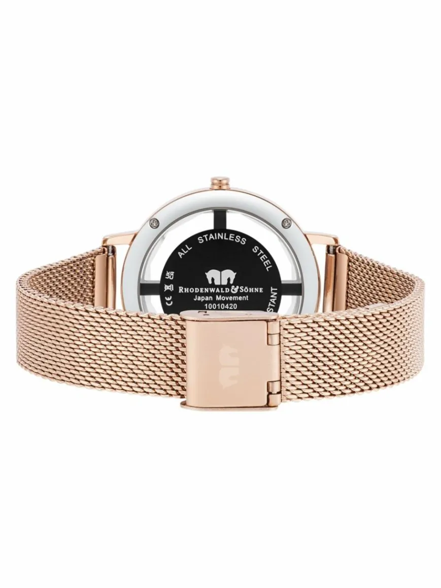 Rhodenwald & Söhne Uhren*Damen Quarzuhr - Lucrezia roségold uni