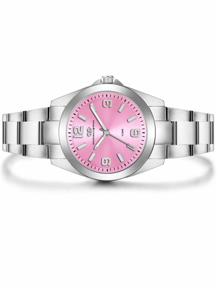 Rhodenwald & Söhne Uhren*Damen Quarzuhr - Majestia silber uni