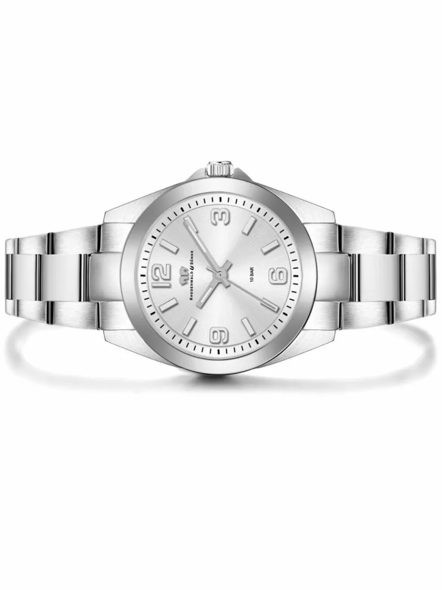 Rhodenwald & Söhne Uhren*Damen Quarzuhr - Majestia silber uni