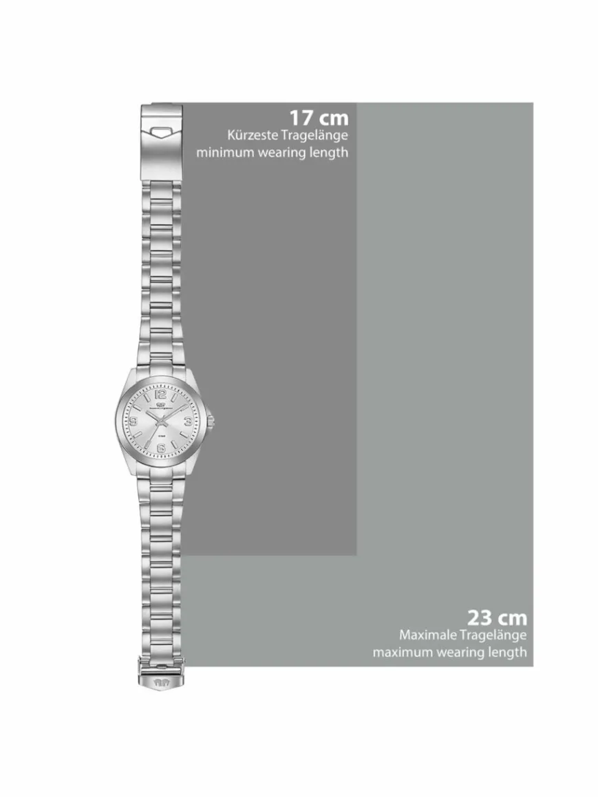 Rhodenwald & Söhne Uhren*Damen Quarzuhr - Majestia silber uni