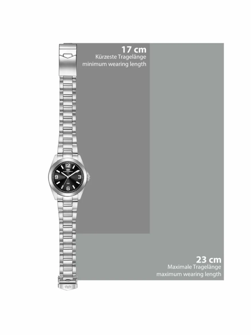 Rhodenwald & Söhne Uhren*Damen Quarzuhr - Majestia silber uni