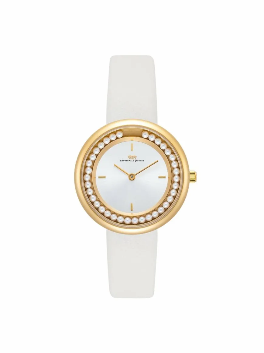 Rhodenwald & Söhne Uhren*Damen Quarzuhr - Pearl gold uni