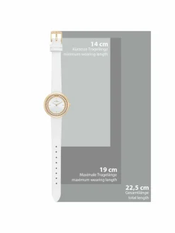 Rhodenwald & Söhne Uhren*Damen Quarzuhr - Pearl gold uni