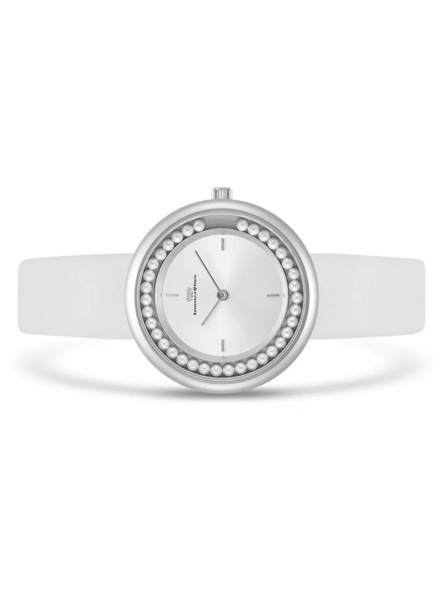 Rhodenwald & Söhne Uhren*Damen Quarzuhr - Pearl silber uni