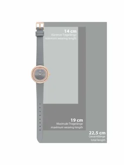 Rhodenwald & Söhne Uhren*Damen Quarzuhr - Pearl roségold uni